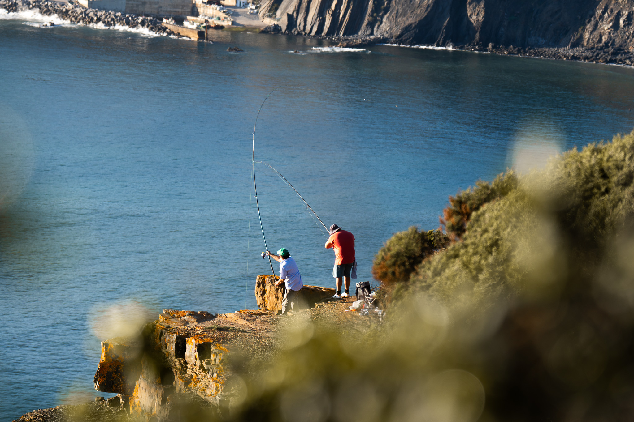 Scenic Algarve cliffs during the Coastal Explorer ride