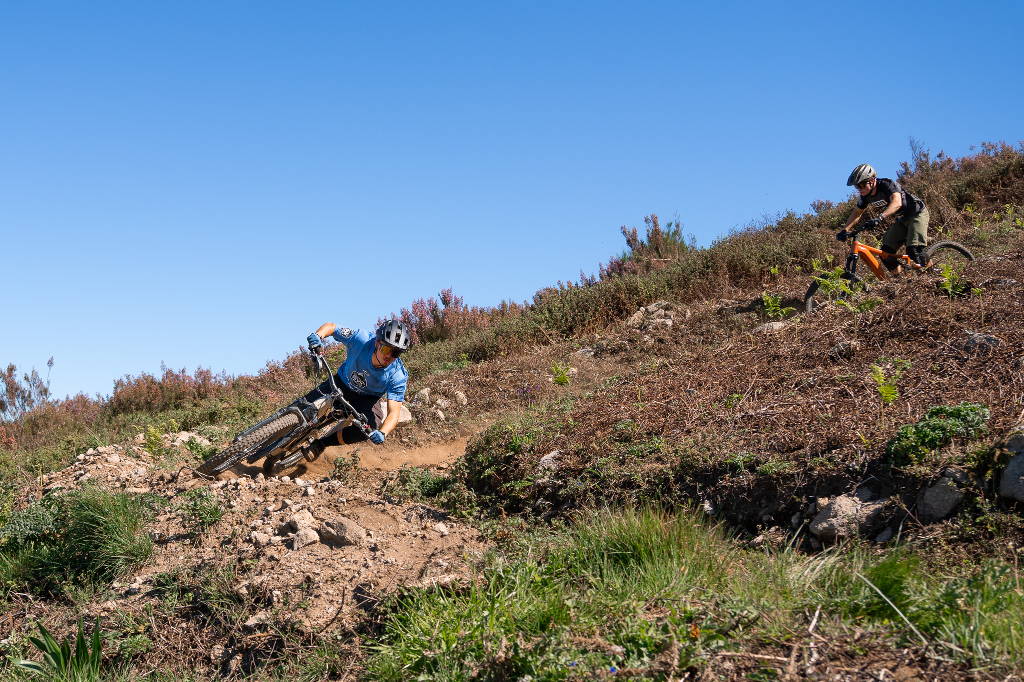 Rocky mountain trail on the Mountain Challenge route