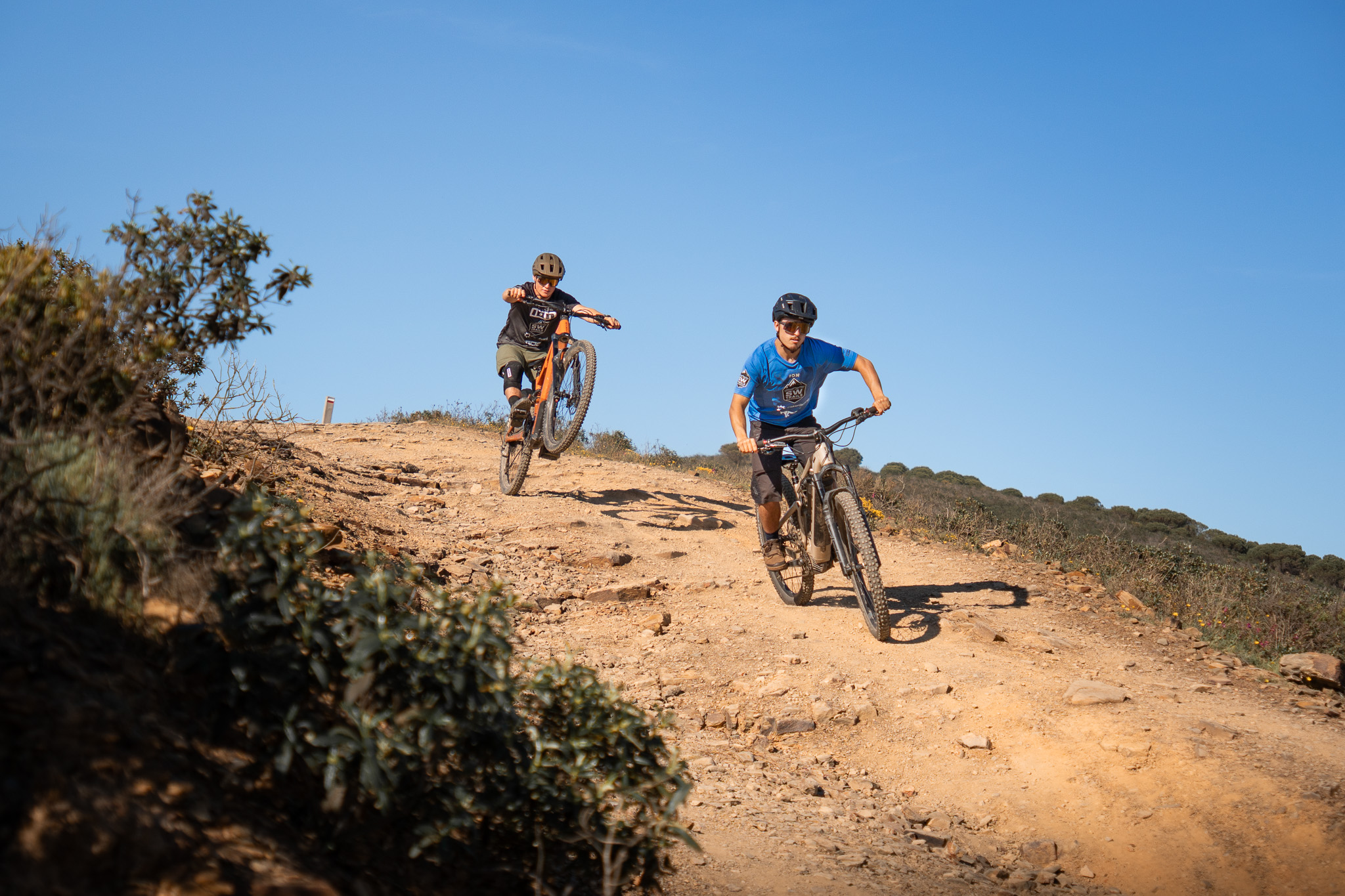 Custom private mountain bike tour option with tailored riding experience