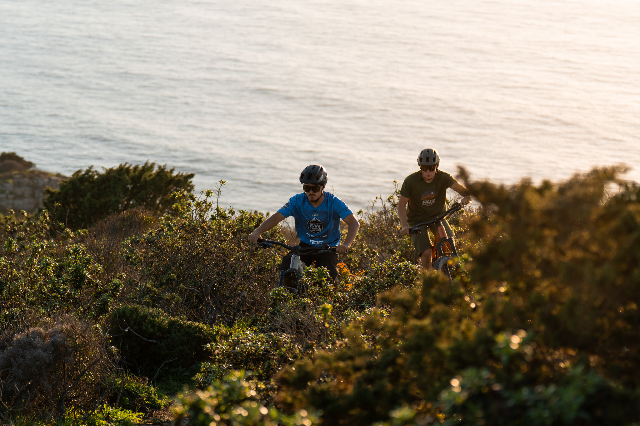 Sunset Ride route with coastal views in Algarve